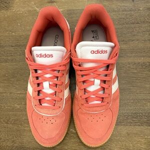 Adidas Breaknet Sleek Sneakers Size 8 Coral Color